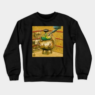 Luchador Hamster Crewneck Sweatshirt